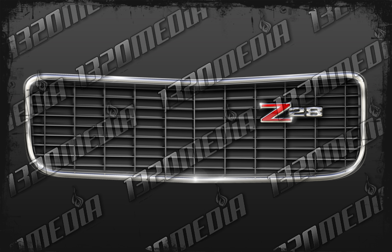 70.5 Camaro Grille Decal